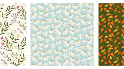 motif fleuri